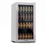 Klarstein - mini frigo de chambre de 74l refrigerateur  bire petit frigo top  vin portable et silencieux ...