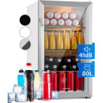Klarstein - mini frigo de chambre et bureau pour boisson, petit frigo silencieux, refrigerateur mini ...
