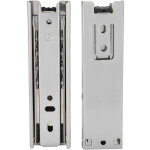 Mini glissi�res de tiroir courtes de 5 pouces, 2 pi�ces, rail de guidage de meubles, extension compl�te, ...