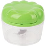 Mini hachoir � ail, hachoir � nourriture manuel hachoir � ail transparent hachoir � l�gumes portable ...