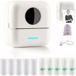 Mini imprimante de et iquette imprimante photo portable, mini imprimante photo instantan� sans fil, imprimante ...