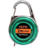 Mini keychain mesure de ruban adh�sif 2m mesure de bande d'acier fine petite r�gle de bande d'acier multi ...