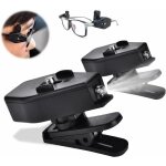 Mini lampe de lecture, capuchon � clip, lumi�re led � clipser pour lunettes de s�curit�, camping, lunettes ...