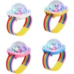 Mini lampe led portable, bracelet de montre clignotant nocturne, chargement usb avec ventouse, lot de ...