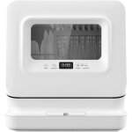Neche - mini lave - vaisselle portable, 3 couverts 5 programmes, affichage digital, 5. 7l réservoir d'eau, ... Neche - mini lave - vaisselle portable, 3 couverts 5 programmes, affichage digital, 5. 7l réservoir d'eau, ...
