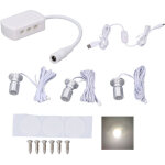 Mini led spot lights 5v usb vitrine lumi�re d'affichage 1 � 3 lumi�re de petit meuble dimmable argent ...