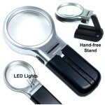 Mini loupe de poche 3 en 1 avec lumi�re led pliable lecture montres cip