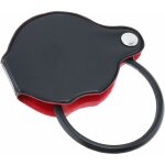 Mini loupe de poche 8x en verre optique avec tui de protection cortical, pour bureau, lecture, loisirs ...