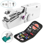 Mini machine  coudre portable, main couture portative, outil de point rapide manu pour vtement, rideau, ...