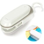 Mini machine � sceller � chaud et � d�couper 2 en 1 avec crochet, soudeuse � film manuelle, appareil ...