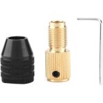 Mini mandrin auto - serrant, mini mandrin de perceuse � perceuse �lectrique capacit� de serrage 0, 3 ...
