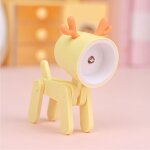 Mini mignon animal de compagnie veilleuse kawaii led lampe de bureau ins mini mignon petit support de ...