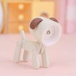 Mini mignon animal de compagnie veilleuse kawaii led lampe de bureau ins mini mignon petit support de ...