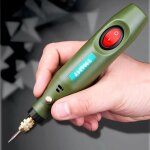 Mini perceuse �lectrique de bricolage - ensemble de gravure et de polissage - 108 accessoires inclus ...