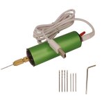 Mini perceuse �lectrique r�glable de 0, 8 � 1, 2 mm avec 8 forets de 0, 8 mm et 1, 1 mm pour bijoux, ...
