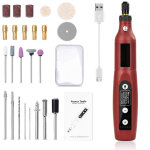 Mini perceuse outils rotatifs led mini perceuse �lectrique sans fil usb rechargeable pour diy, polissage, ...