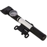 Mini pompe  air pour bicyclette avec manomtre