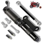 Mini pompe  vlo [140 psi] adapte aux valves presta et schrader, lger en alliage d'aluminium pour ...