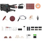 Mini ponceuse � bande 350 w, pon�age �lectrique, polissage, rectifieuse, meuleuse verticale et horizontale, ...