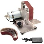 Mini ponceuse � bande ? aiguiseur de couteaux �lectrique, ponceuse � 7 vitesses r�glables, meuleuse de ...