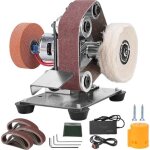 Mini ponceuse � bande �lectrique, aff�teuse de couteaux, kit de ponceuse d'�tabli compacte, outil de ...