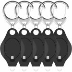 Mini porte - cl�s led lampe de poche 12 lumens portable ultra bright battery powered black torch avec ...