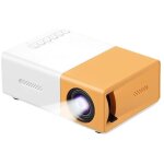 Mini projecteur portable 1080p full hd ? compact 12, 5 x 8, 5 x 4, 6 cm ? alimentation 5v / 2a ? compatible ...