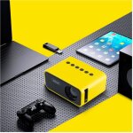 Mini projecteur ultra hd portable avec t�l�commande compatible avec android et ios