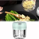 Mini râpeur à piles ail gingembre piment rechargeable usb 250ml Mini râpeur à piles ail gingembre piment rechargeable usb 250ml