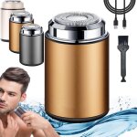 Mini rasoir �lectrique portable pour hommes, rasoir de poche, rechargeable usb, utilisation humide et ...