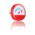 Aougo - mini rfrigrateur conglateur thermomtre grand thermomtre  cadran mcanique(rouge)