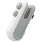 Mini scelleuse de sacs, scelleuse de sacs 2 en 1 et aimant de coupe machine de scellage sous vide rechargeable ...