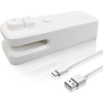Mini scelleuse, scelleuse sous vide et machine de découpe, thermoscelleuse rechargeable 2 en 1 pour sacs ... Mini scelleuse, scelleuse sous vide et machine de découpe, thermoscelleuse rechargeable 2 en 1 pour sacs ...