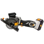 Mini scie circulaire 18v sans fil  89 mm batavia maxxpack - batterie 4. 0 ah et chargeur rapide 4. 0 ...