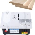 Gojoy - mini scie circulaire de table - pour le travail du bois - scie circulaire de table