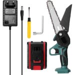 Mini scie lectrique portative 21v, rechargeable, petite trononneuse  bois, outil de travail du bois ...