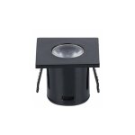 Optonica - mini spot led encastrable 1w 90° carré noir - blanc chaud 2300k - 3500k - silamp Optonica - mini spot led encastrable 1w 90° carré noir - blanc chaud 2300k - 3500k - silamp