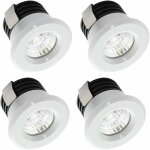 Zvd - mini spots led encastrables blanc chaud 3w - lot de 4 - pour vitrine et Éclairage de plaque minéralogiqu ... Zvd - mini spots led encastrables blanc chaud 3w - lot de 4 - pour vitrine et Éclairage de plaque minéralogiqu ...