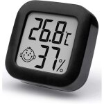 Mini thermom�tre hygrom�tre int�rieur digital � haute pr�cision, moniteur de temp�rature et humidim�tre, ...