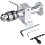 Mini tour machine diy travail du bois pr�cis en direct tournant centre perceuse mandrin cl� outil tournant ...