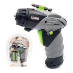Mini tournevis lectrique sans fil - tournevis rotatif avec lumire led, entretien mnager 8 embouts