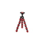 Mini trpied mobile flexible cullmann alpha 350 avec support pour smartphone, rouge, charge maximale ...