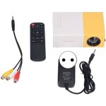 Mini videoprojecteur led vid�oprojecteur, portable movie retroprojecteur soutenir 1080p, hd 320 x 240, ...