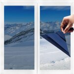 Film fenetre anti regard film miroir fentre sans tain film anti chaleur anti uv lectrostatique protection ...