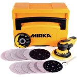 Mirka - ponceuse orbitale deros ii 5650 - � 125 / 150 mm avec coffret de rangement - mid5650404ca