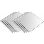 Miroirs carr�s 20x20 cm mosaique lot de 8 pi�ces ortviai