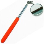 Miroir d'inspection avec poign�e t�lescopique extensible et t�te pivotante