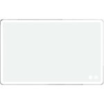 Miroir lumineux carr intelligent pour salle de bain, miroir de salle de bain, miroir lectroluminescent ...