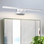 Miroir lumineux de salle de bain � led - applique murale 12 w, lumi�re blanche neutre 4 000 k, 60 cm, ...