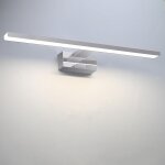 Miroir lumineux de salle de bain � led - applique murale 12 w, lumi�re blanche neutre 4 000 k, 60 cm, ...